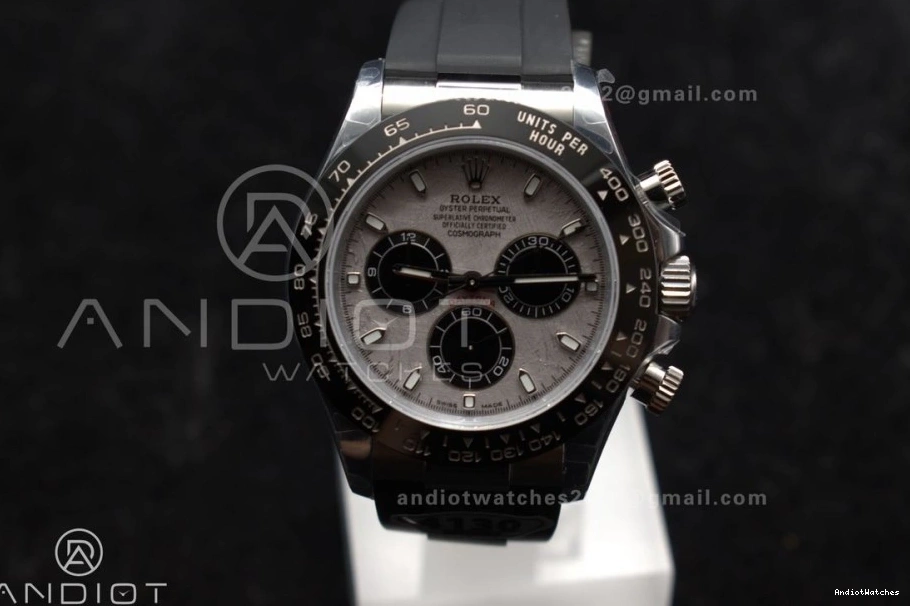 Daytona 767 on Oysterflex 116519 QF Strap Meteorite Edition 1:1 SH4130 Best Bold Weight) Dial (Gain V3 0327